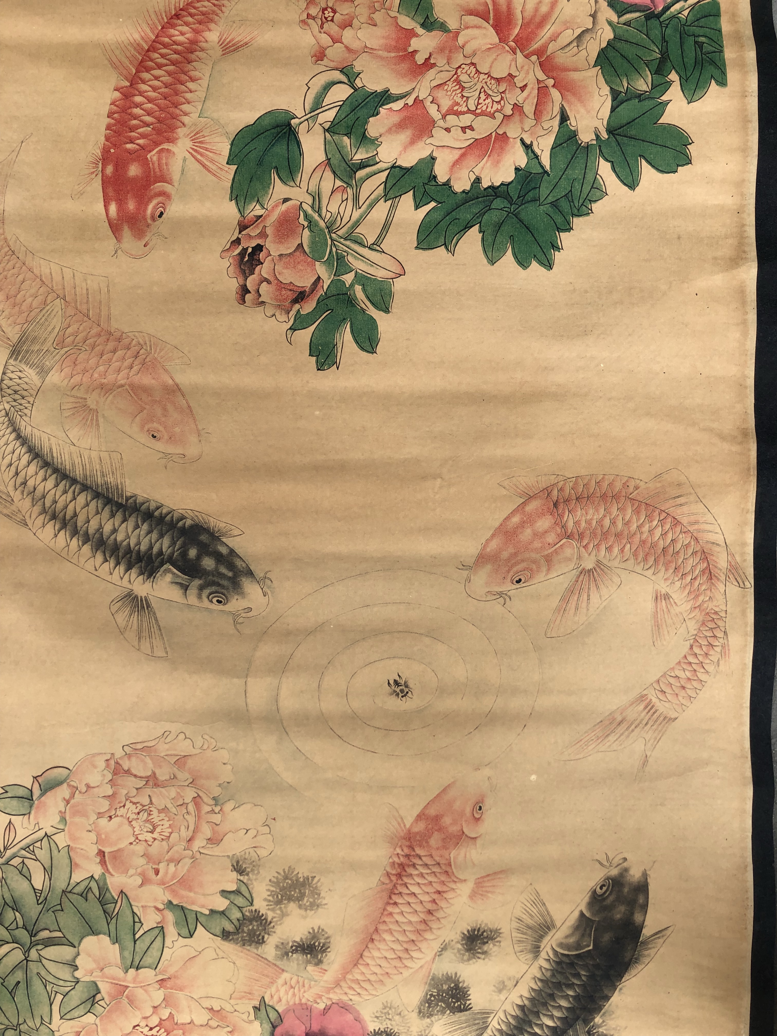 齐白石《九鱼图》〖尺寸