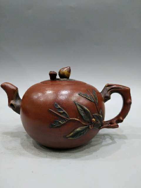 早期紫砂壶一把底款蒋蓉细节如图所示此壶采用宜