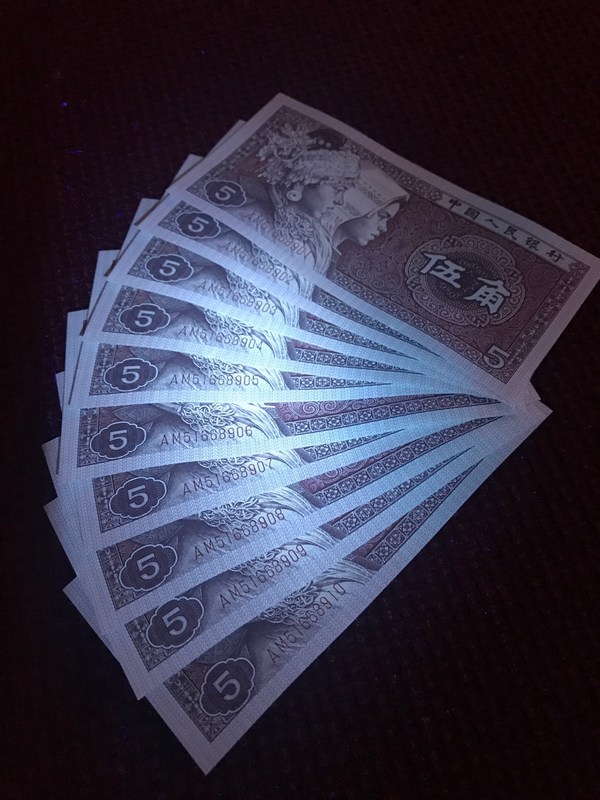 8005am关门冠发现特稀白荧光小青天白日正