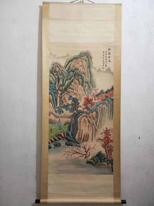 大放漏!冯超然款作品【山水图】编号rb0901,画