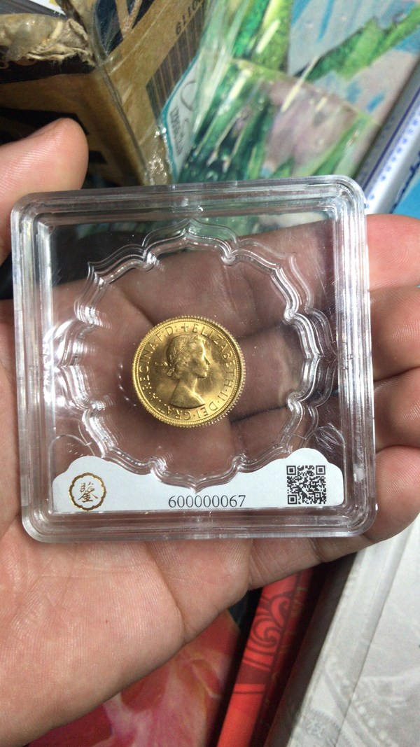 英国马剑金币8克