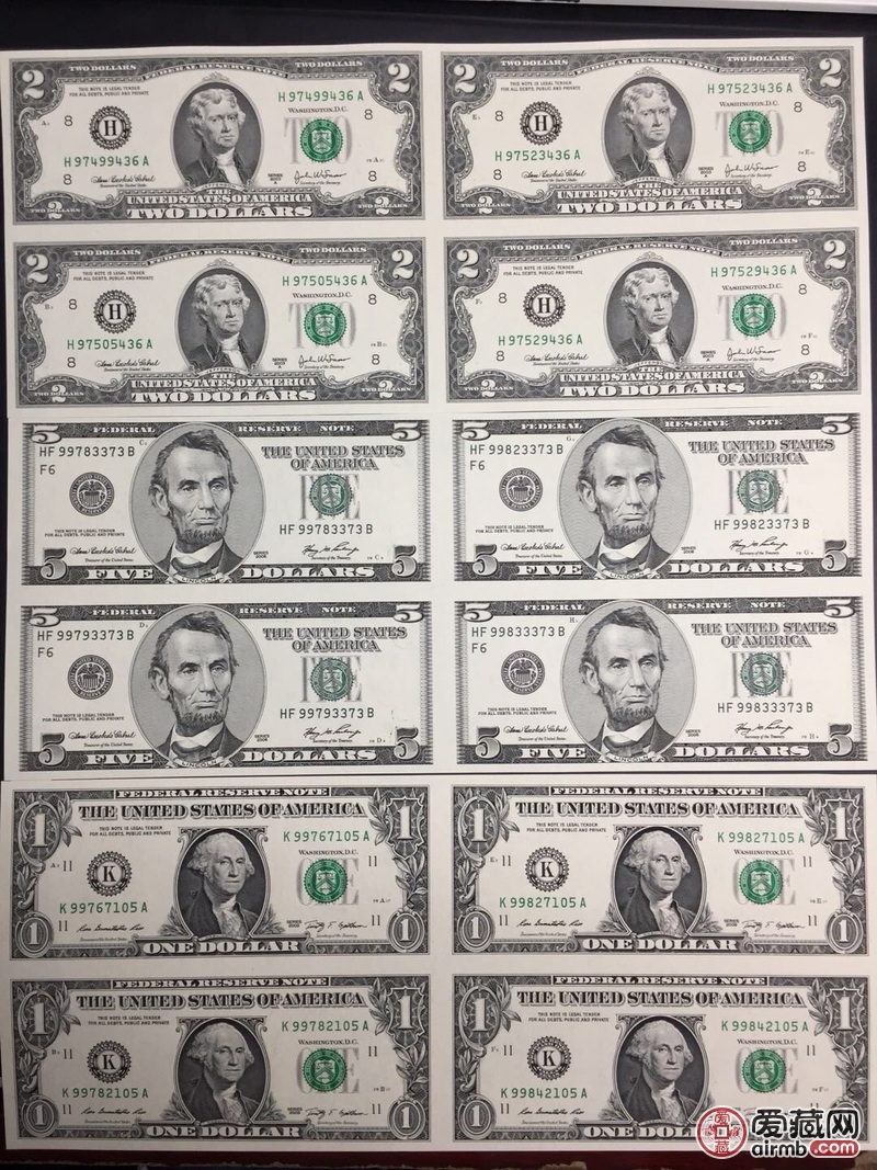1美元四连体,品如