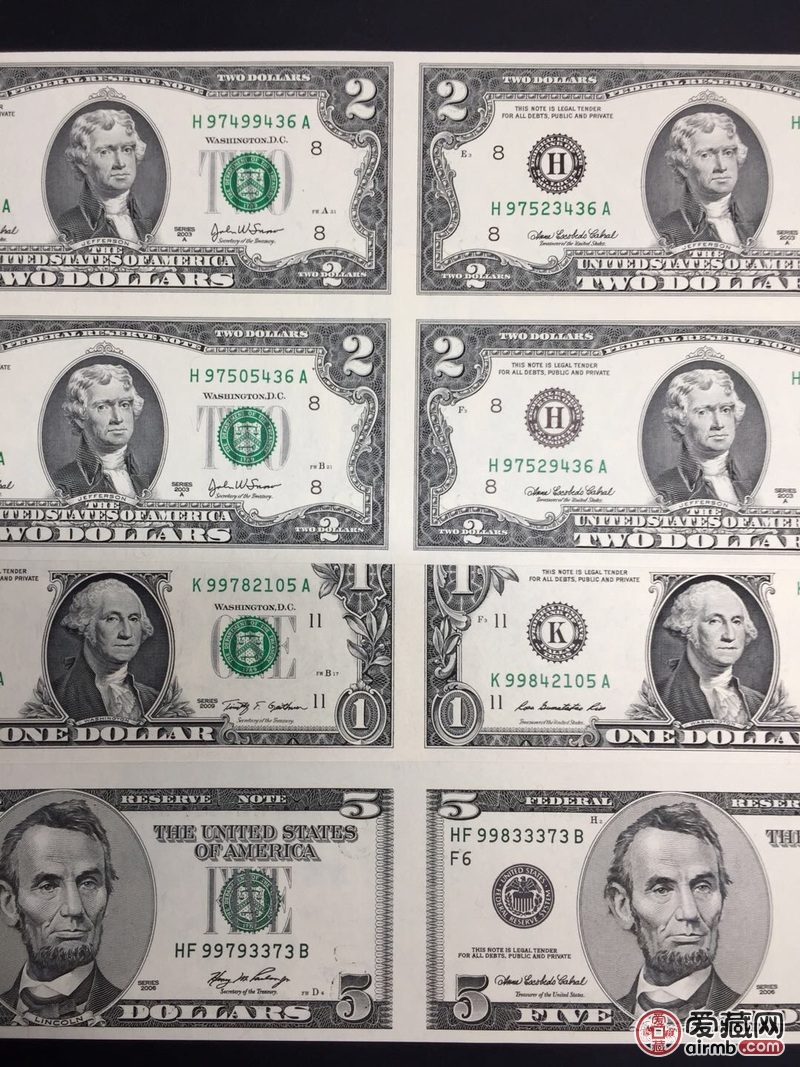 1美元四连体,品如