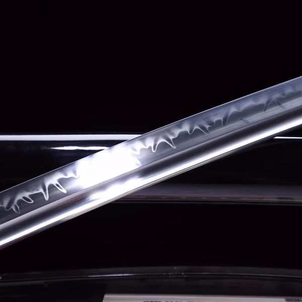 烛火纹风斩居合刀作品全长103刃长71