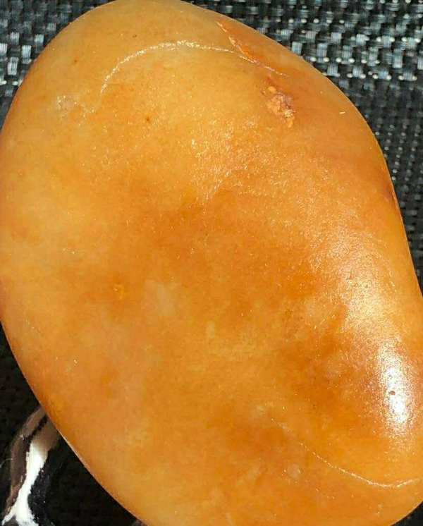 15斤稀有茶色细冻金丝玉原石摆件肉质细腻紧密