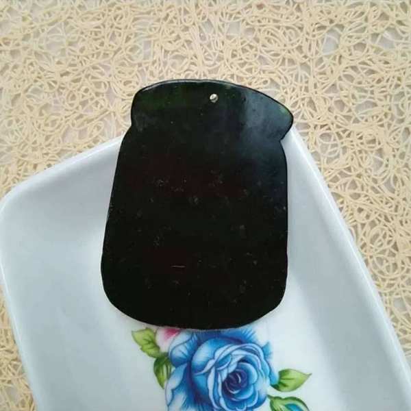 品名活性磁墨玉霸气腾龙玉佩玉坠价格及鉴定真假 - 私藏天下