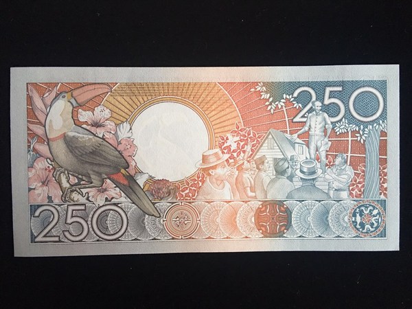 苏里南250元全新十连号抢拍