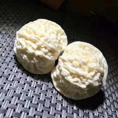 象牙果核桃手把件,规格44mm,其纹理,硬度,颜色